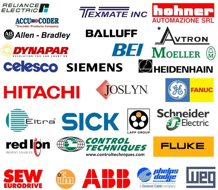 Principales marcas eléctricas e industriales: Siemens, ABB, Schneider Electric, Hitachi, Fanuc y más